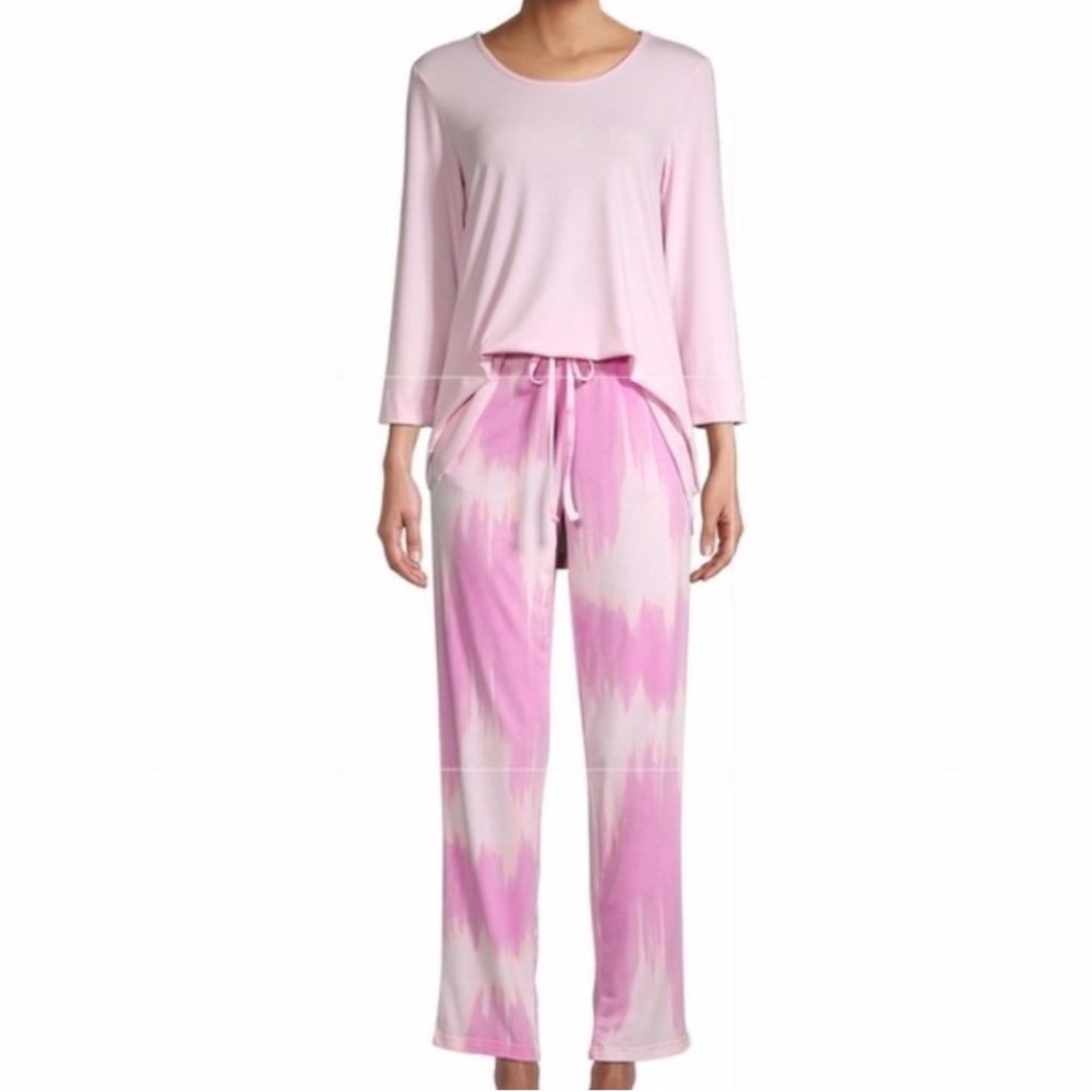 Natori polyester, rayon,spandex jersey pajama set, size medium, new with tag